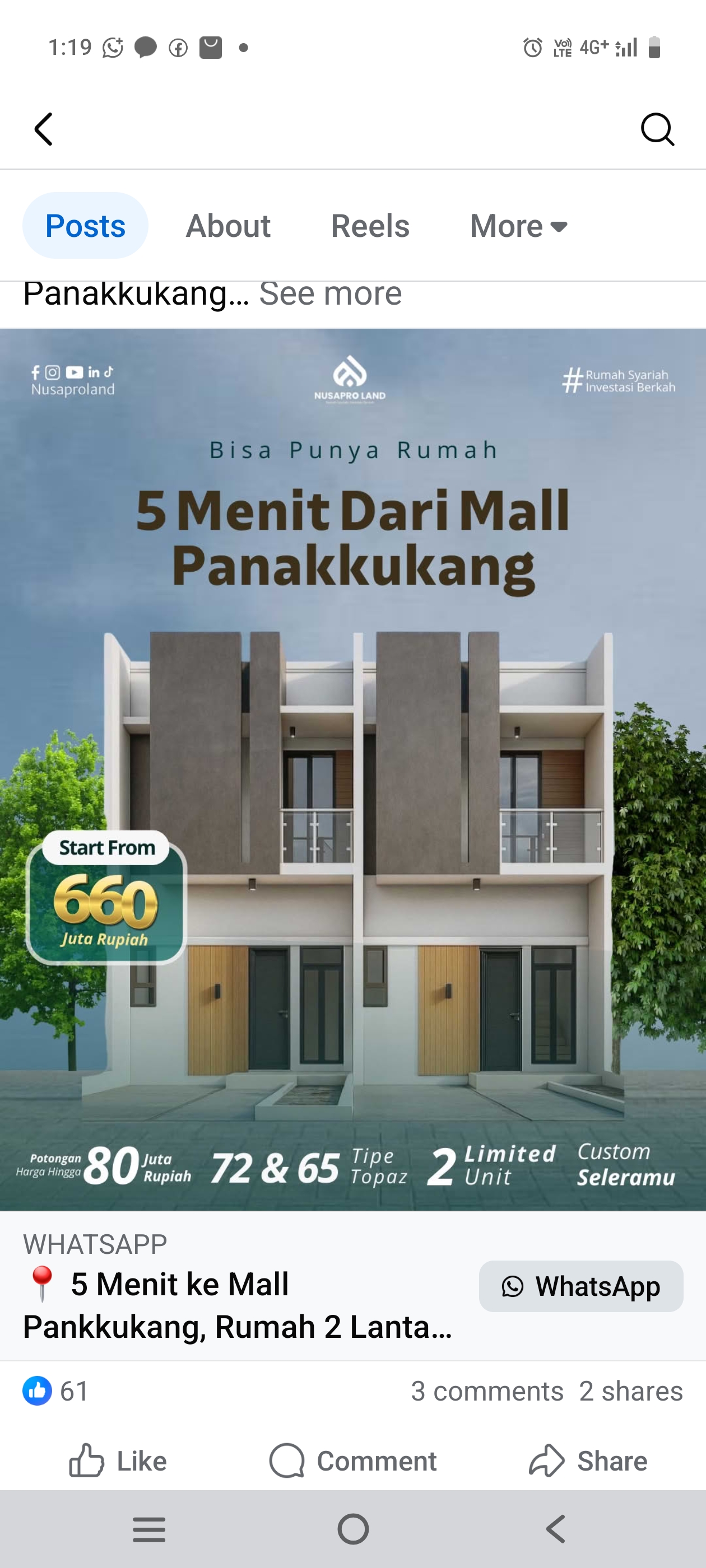 rumah dijual, makasaar